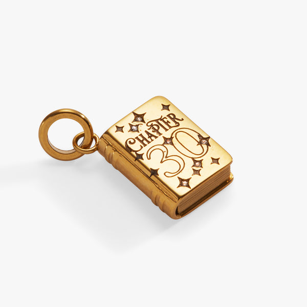Alex And Ani '30th Chapter' Book Charm