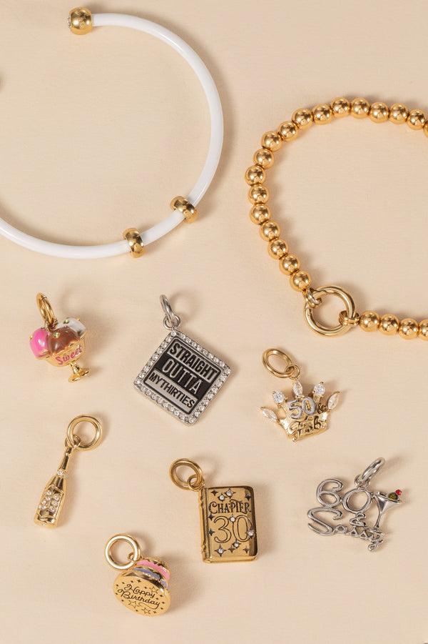 Alex And Ani '60 & Sassy' Martini Charm
