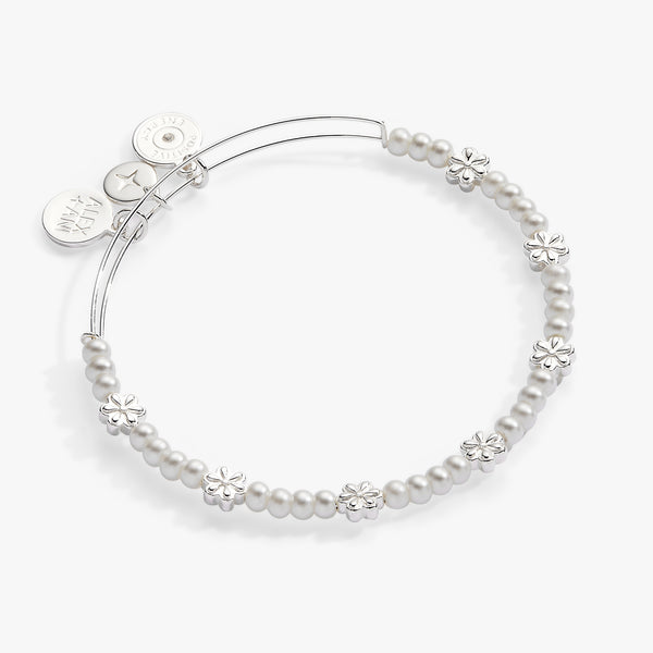 alex and ani Beaded Daisy Bangle