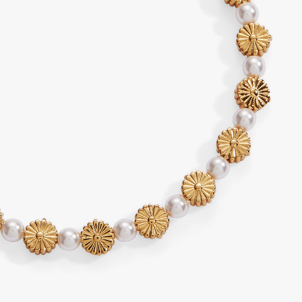 Alex And Ani Beaded Flower Bangle