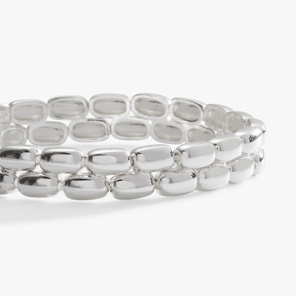 Alex And Ani Brick Stretch Bracelet