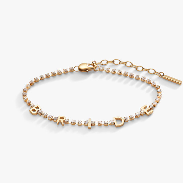 Alex And Ani "Bride" Crystal Tennis Bracelet