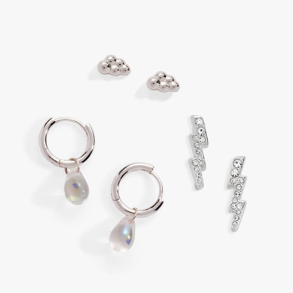 alex and ani Cloud Earring Set of 3