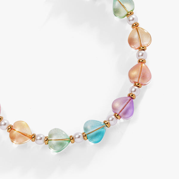 Alex And Ani Colorful Heart Beaded Bangle