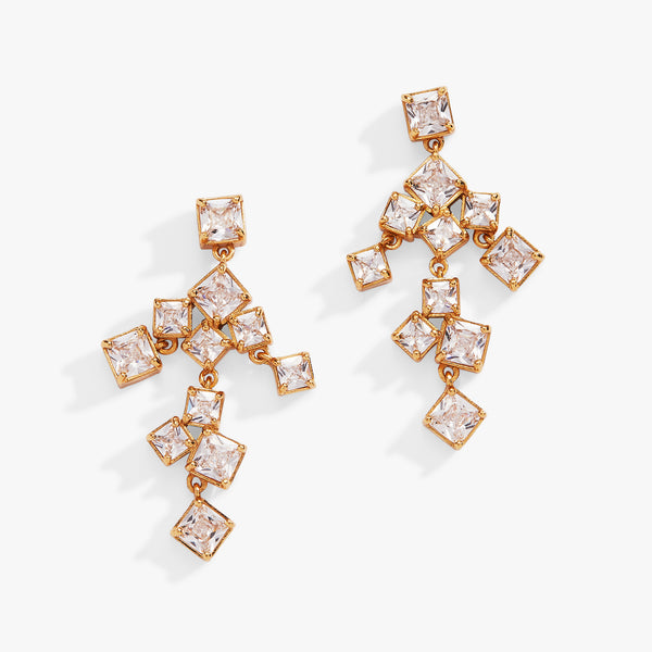 Alex And Ani Crystal Chandelier Statement Earring