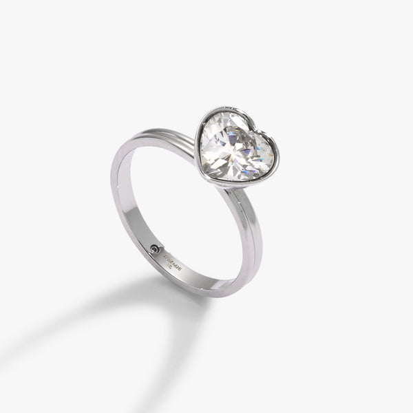 alex and ani Crystal Heart Ring