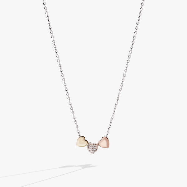 alex and ani Crystal Heart Slider Necklace