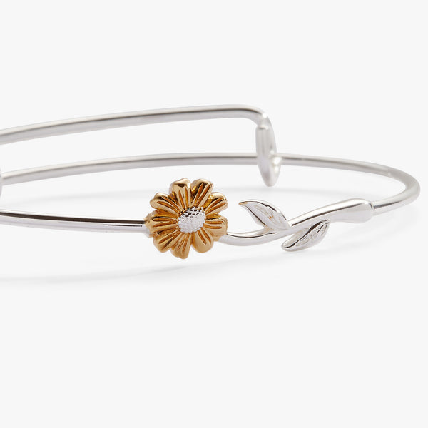 Alex And Ani Daisy Inline Bangle