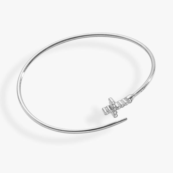Alex And Ani Faith Bespoken Cross Cuff