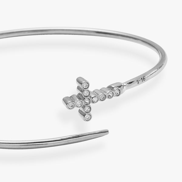 alex and ani Faith Bespoken Cross Cuff
