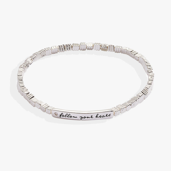 Alex And Ani Follow Your Heart Stretch Bracelet