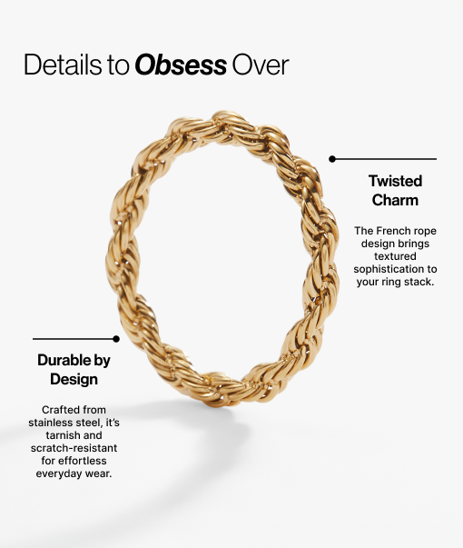 Alex And Ani Frozen French Rope Ring