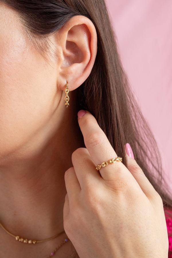 Alex And Ani Frozen Mariner Chain Ring