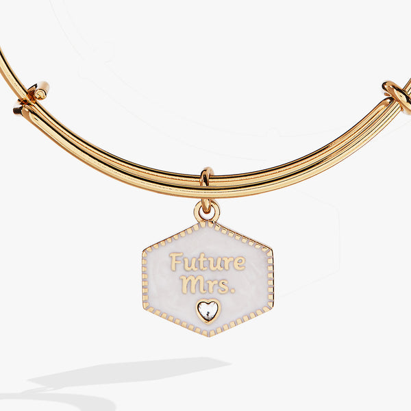 Alex And Ani “Future Mrs.” Charm Bangle