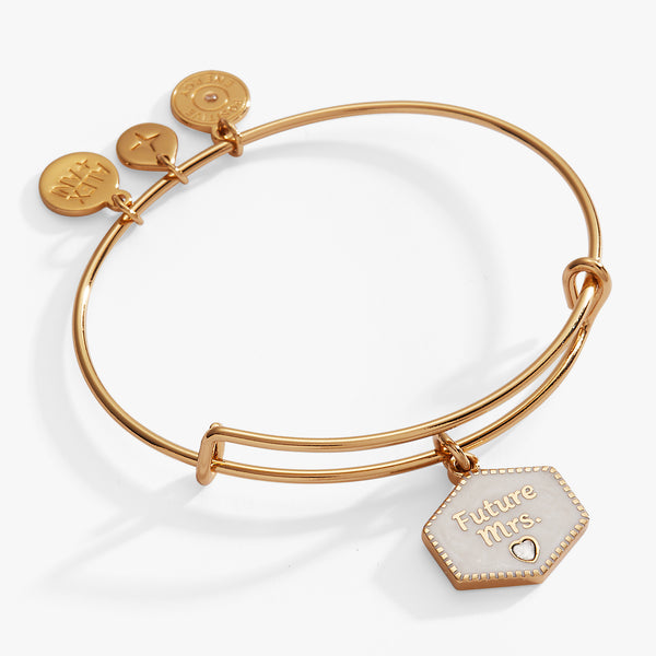 alex and ani “Future Mrs.” Charm Bangle