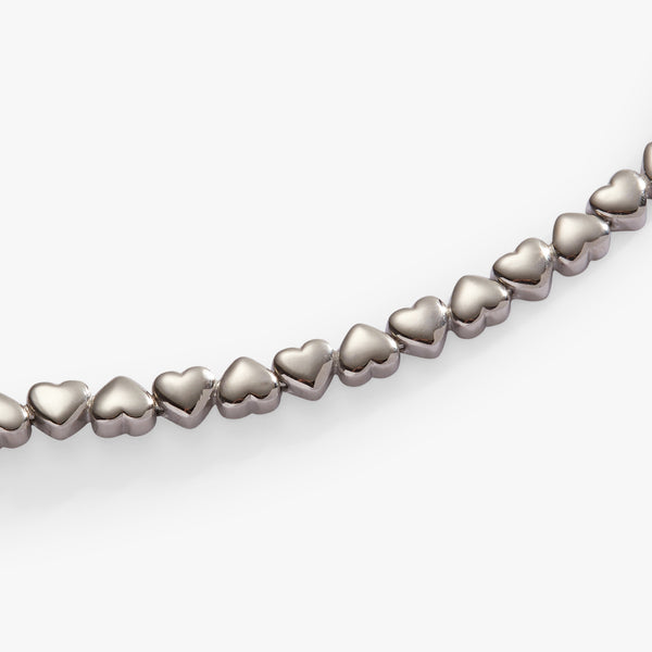 Alex And Ani Heart Charm Tennis Bracelet