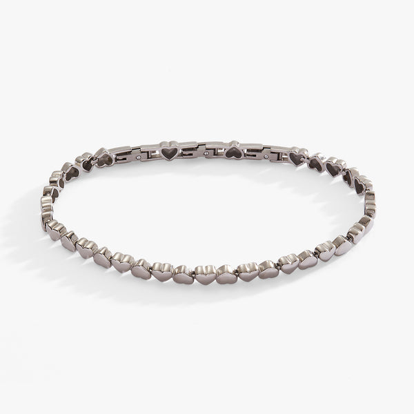 alex and ani Heart Charm Tennis Bracelet