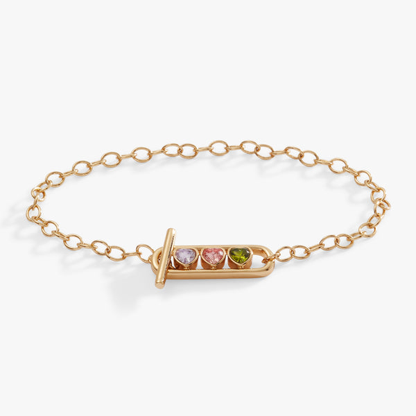 alex and ani Heart Crystal Toggle Bracelet