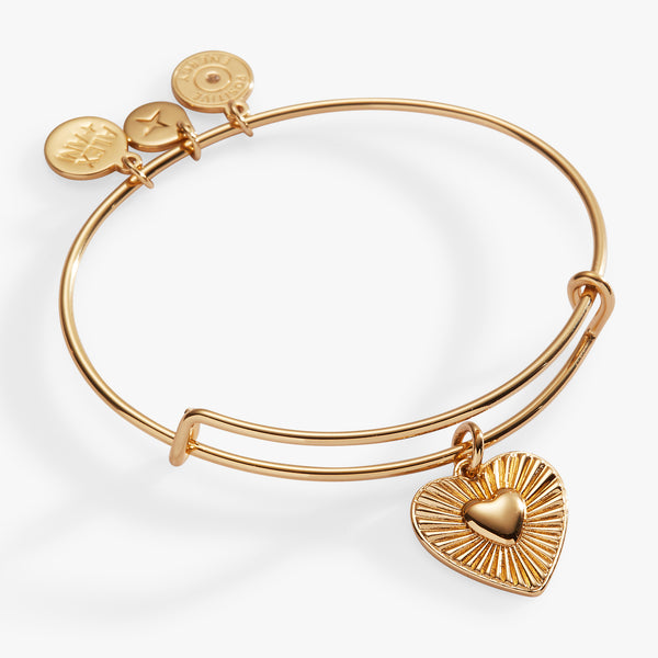 alex and ani Heartburst Charm Bangle