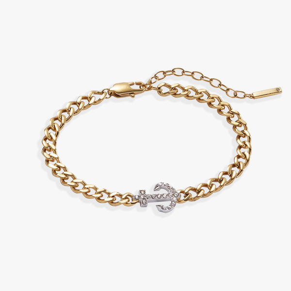 alex and ani Inline Anchor Curb Chain Bracelet