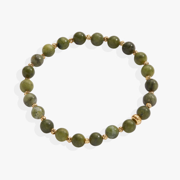 alex and ani Jade Healing Stone Stretch Bracelet