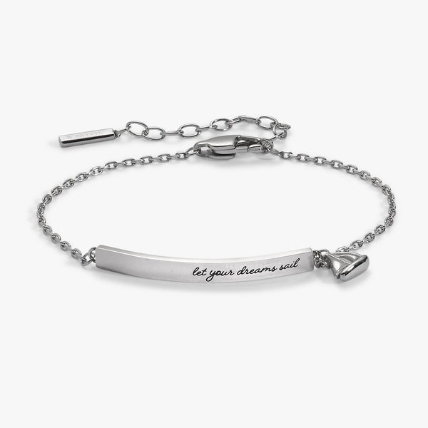 Alex And Ani Let Your Dreams Sail Inline Bracelet