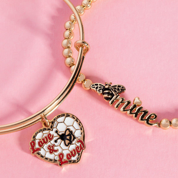 Alex And Ani “Love And Bee Loved” Bangle