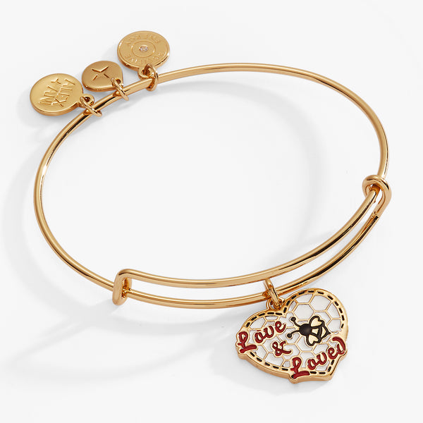 alex and ani “Love and Bee Loved” Bangle