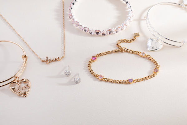 Alex And Ani Love Script Chain Necklace