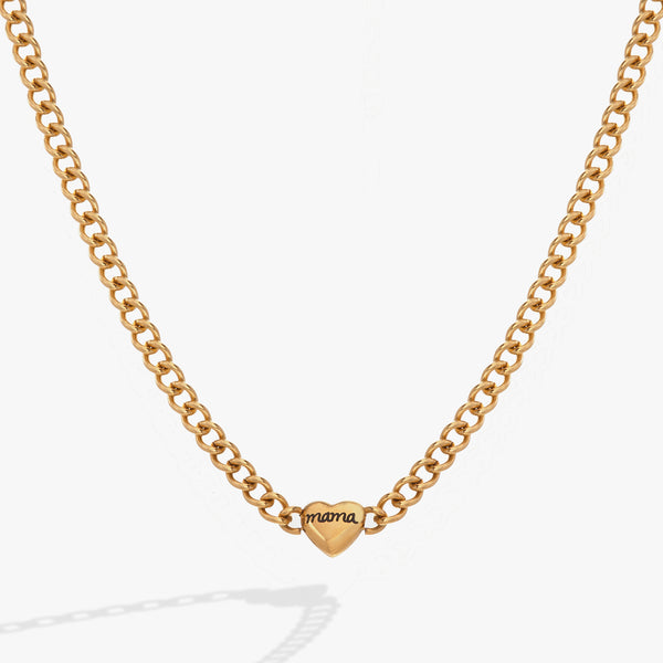 alex and ani Mama Curb Chain Necklace