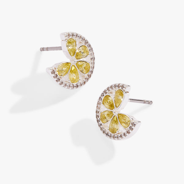 Alex And Ani Margarita Lime Stud Earring