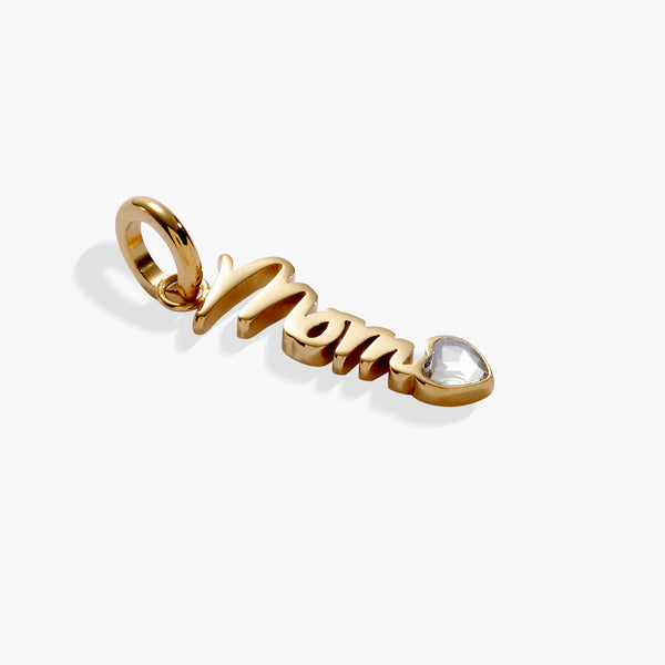 Alex And Ani 'Mom' Elongated Interchangeable Charm