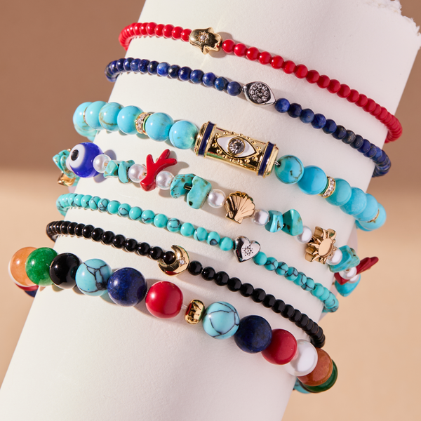 Alex And Ani Moonlight Beach Beaded Bangle