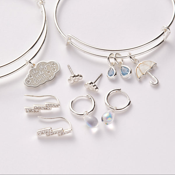 Alex And Ani Mother Of Pearl Umbrella Bangle