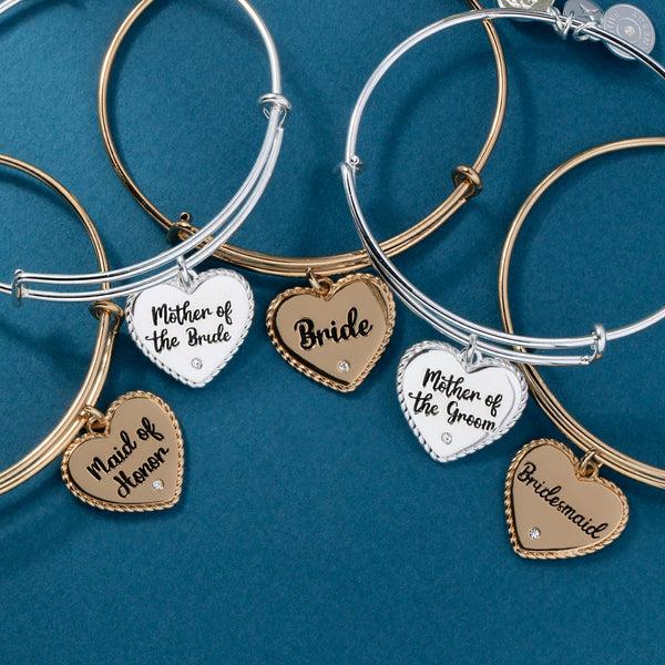 Alex And Ani Mother Of The Groom Heart Bangle