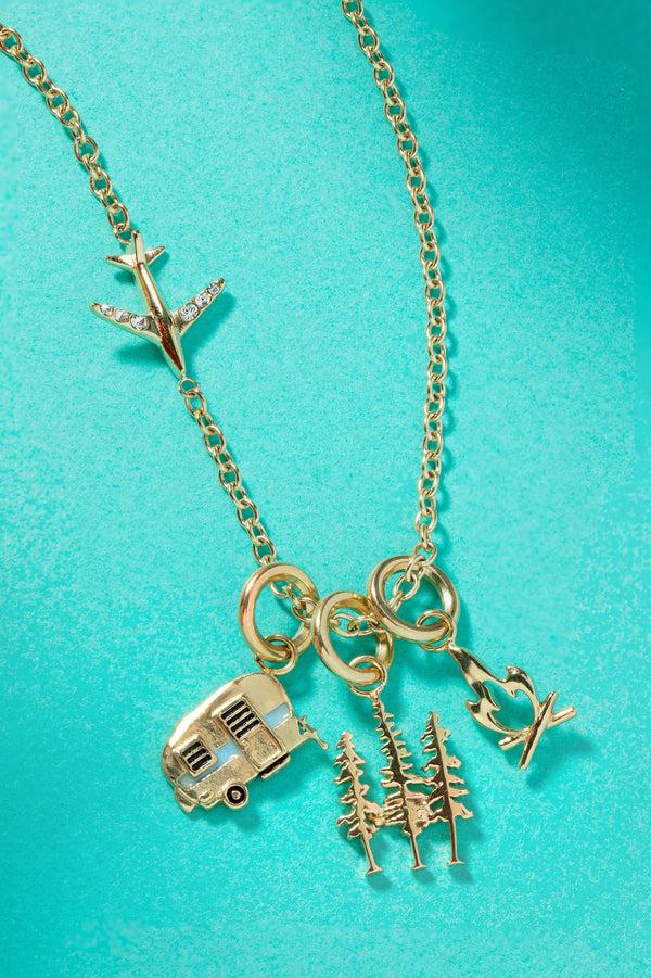 Alex And Ani Mountain Vacation Mini Charm Set