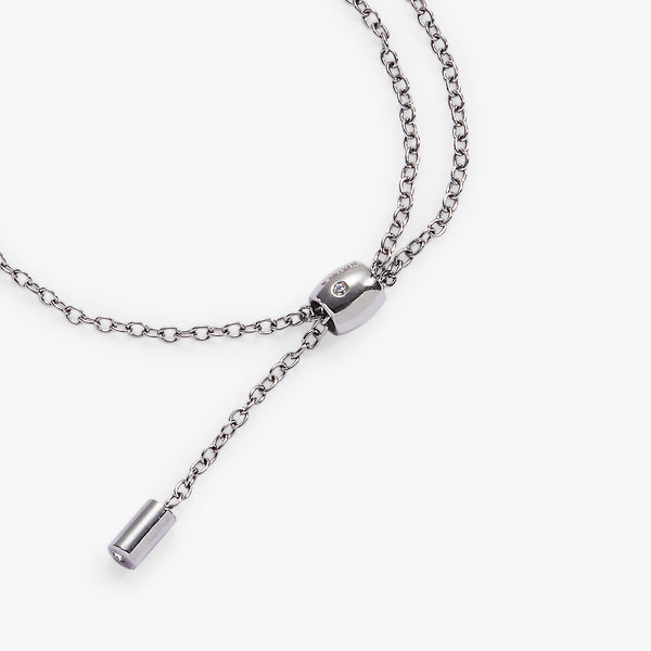 Alex And Ani Pave Anchor Pull Chain Bracelet