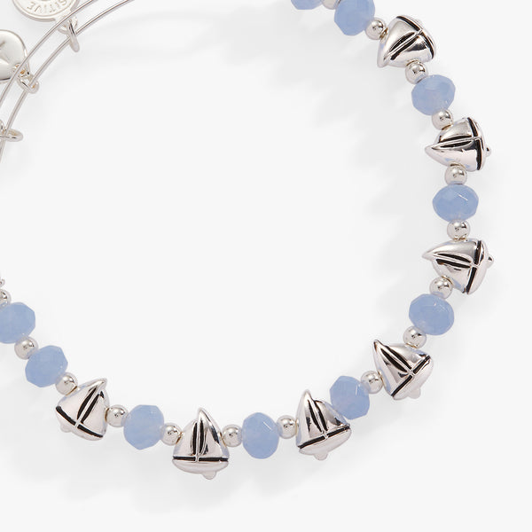 Alex And Ani Sailboat Beaded Bangle