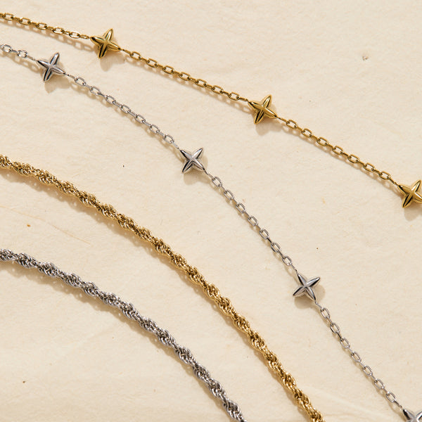Alex And Ani Star Chain Anklet