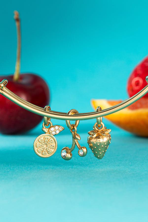 Alex And Ani Summer Fruits Charm Bangle