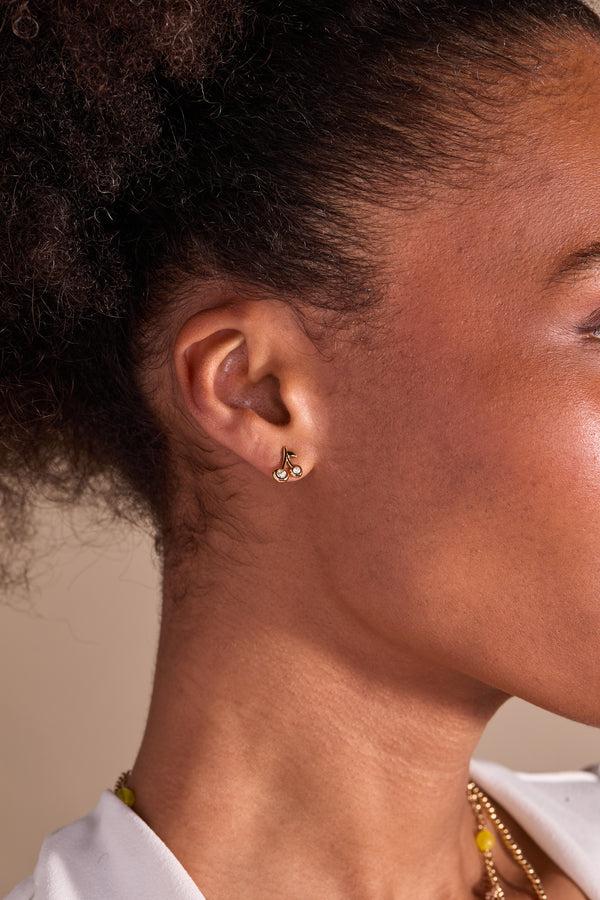 Alex And Ani Summer Fruits Cherry Stud