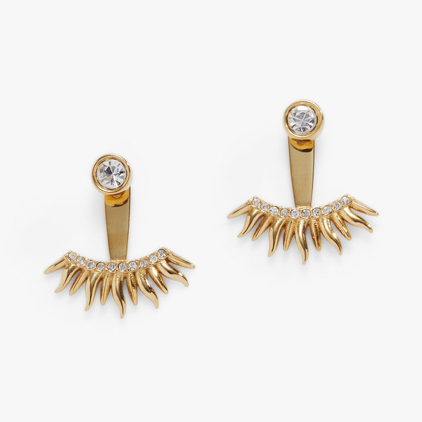 alex and ani Sun Ray Ear Jacket Earrings