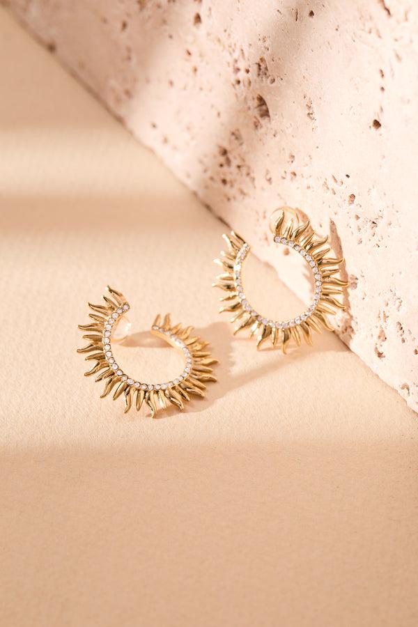 Alex And Ani Sun Ray Front To Back Hoop