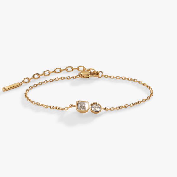 alex and ani Toi et Moi Two Stone Bracelet
