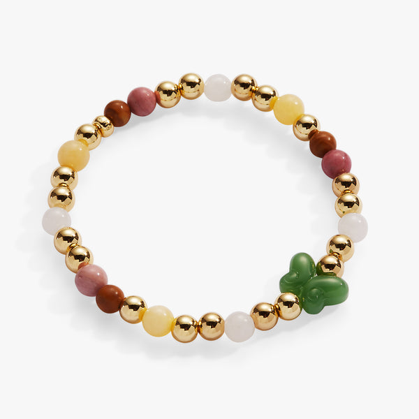 alex and ani Carved Butterfly Healing Stone Stretch Bracelet