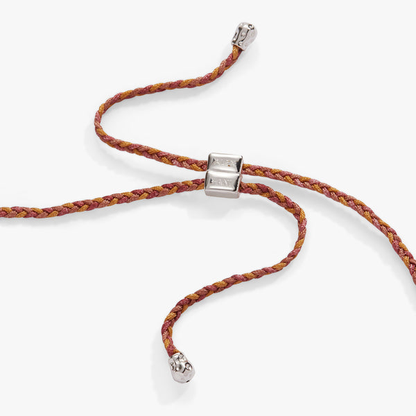 Alex And Ani Moon Healing Stone Woven Slider Necklace