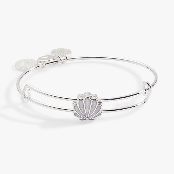 alex and ani Mother of Pearl Scallop Shell Slider Bangle
