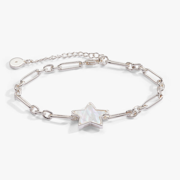 alex and ani Mother of Pearl Star Adjustable Bracelet
