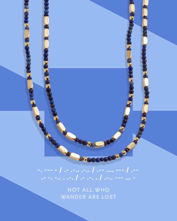 Alex And Ani 'Not All Who Wander Are Lost' Morse Code Convertible Bracelet Or Necklace