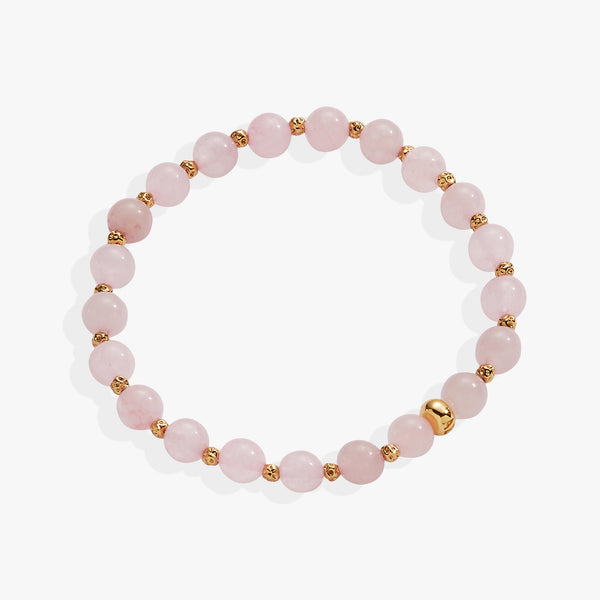 alex and ani Rose Quartz Healing Stone Stretch Bracelet